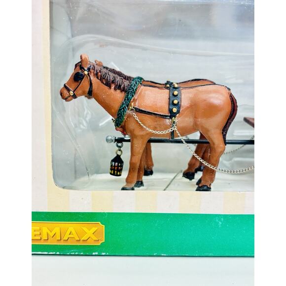 Lemax Christmas Tree Wagon Table Accents Vintage Collection New - Picture 2 of 10